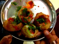 Panipuri Indian food
